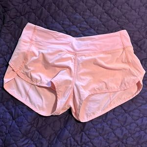 Gently worn Lululemon Speed Shorts